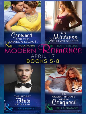 cover image of Modern Romance April 2017 Books 5 – 8